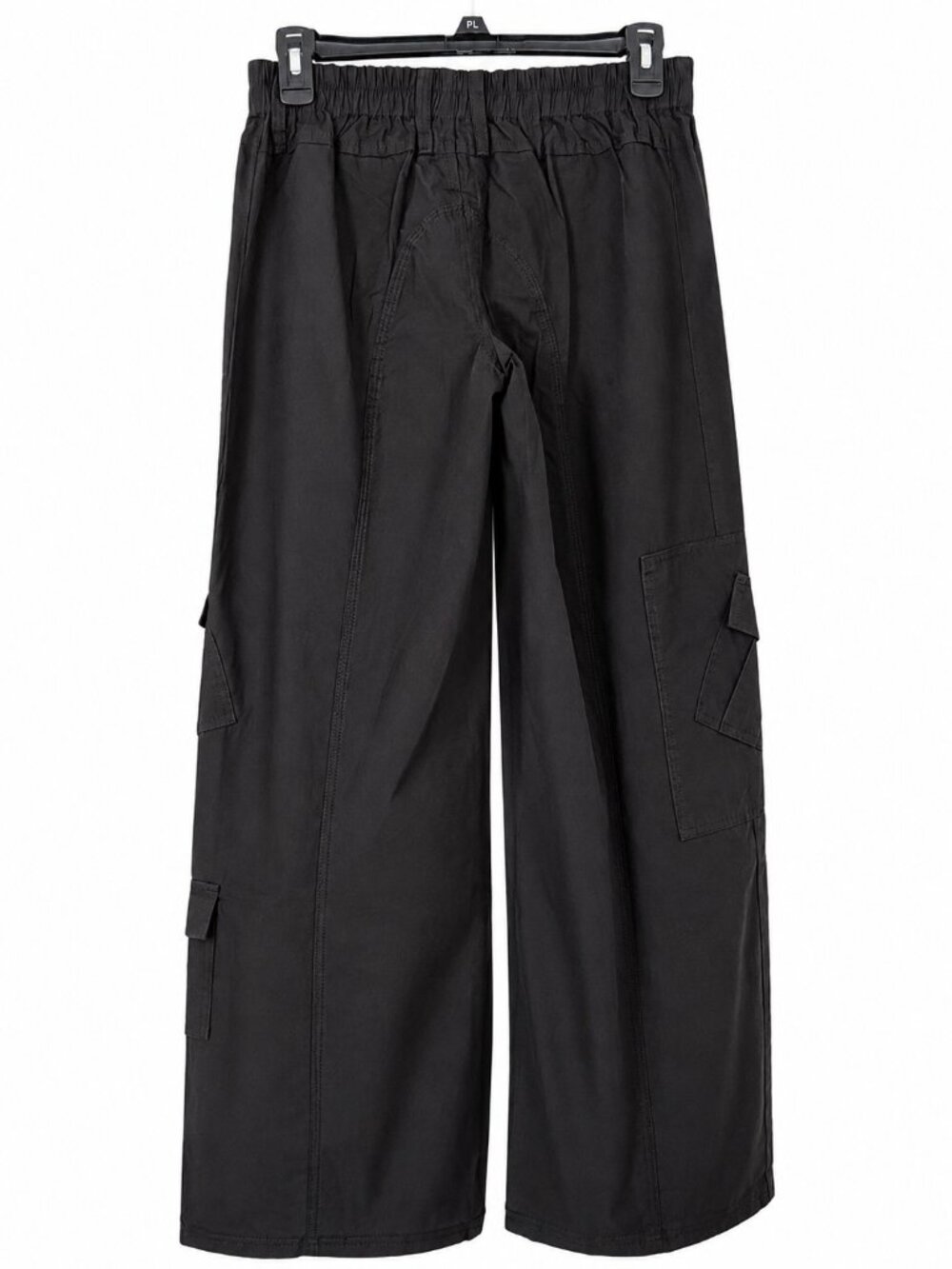 NWT Parachute-Inspire Wide Leg Cargo 90s Pants Lightweight Cotton Baggy Utility - Picture 9 of 12